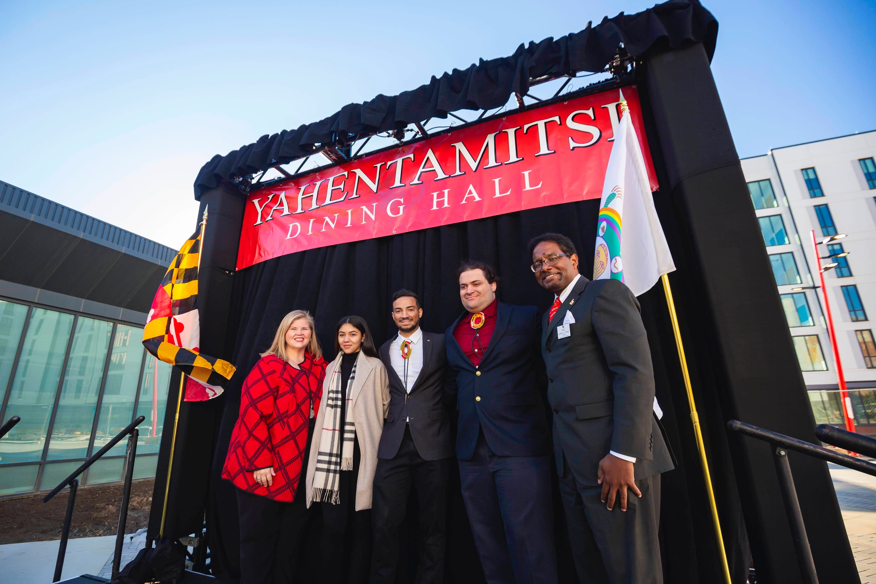 dining hall dedication ceremony