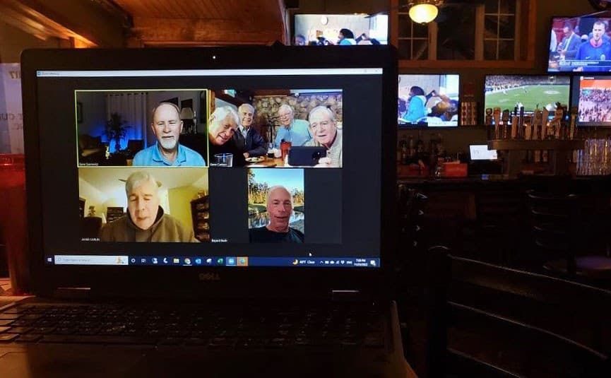 Friends on Zoom