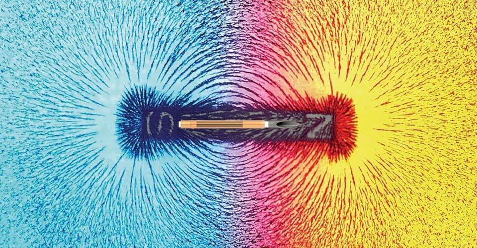 colorful magnet illustration