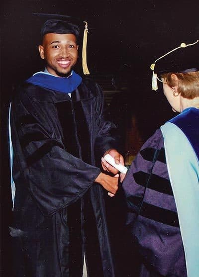 Sacoby Wilson graduates