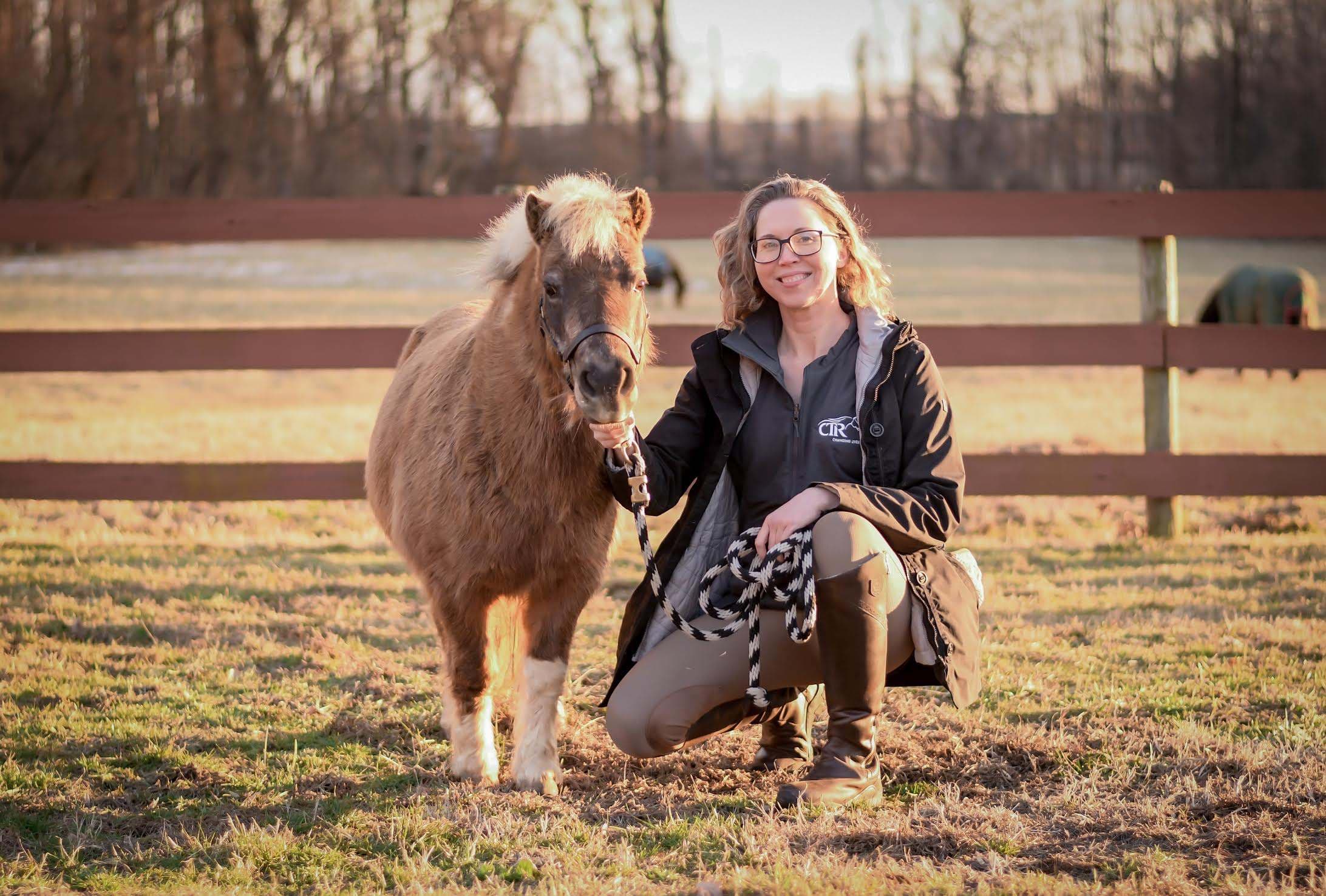 Katy Santiff with horse