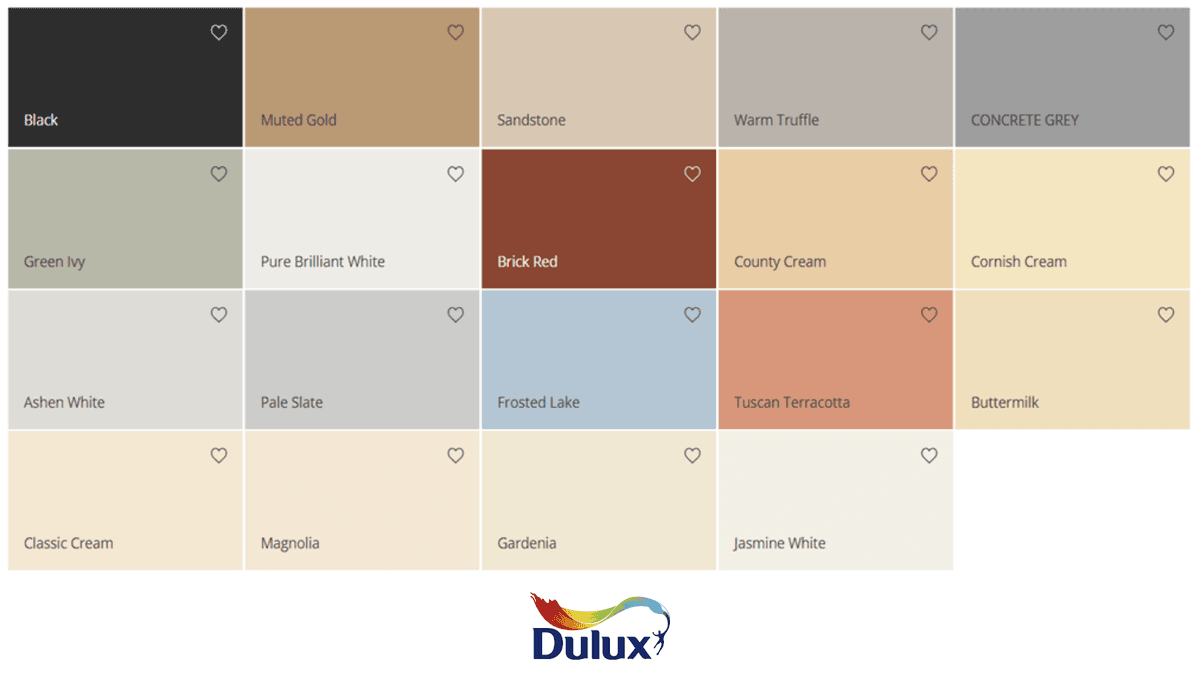 Masonry Paint Colours The Ultimate Guide Colour Chart Masonry Paint