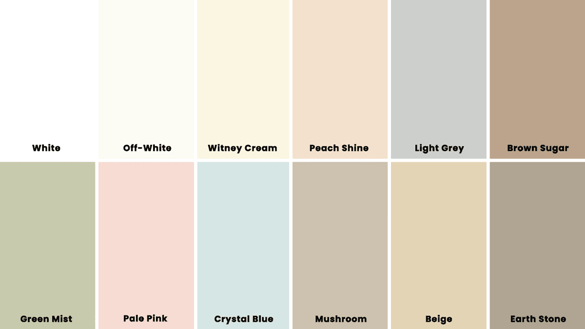 Masonry Paint Colours The Ultimate Guide Colour Chart Masonry Paint