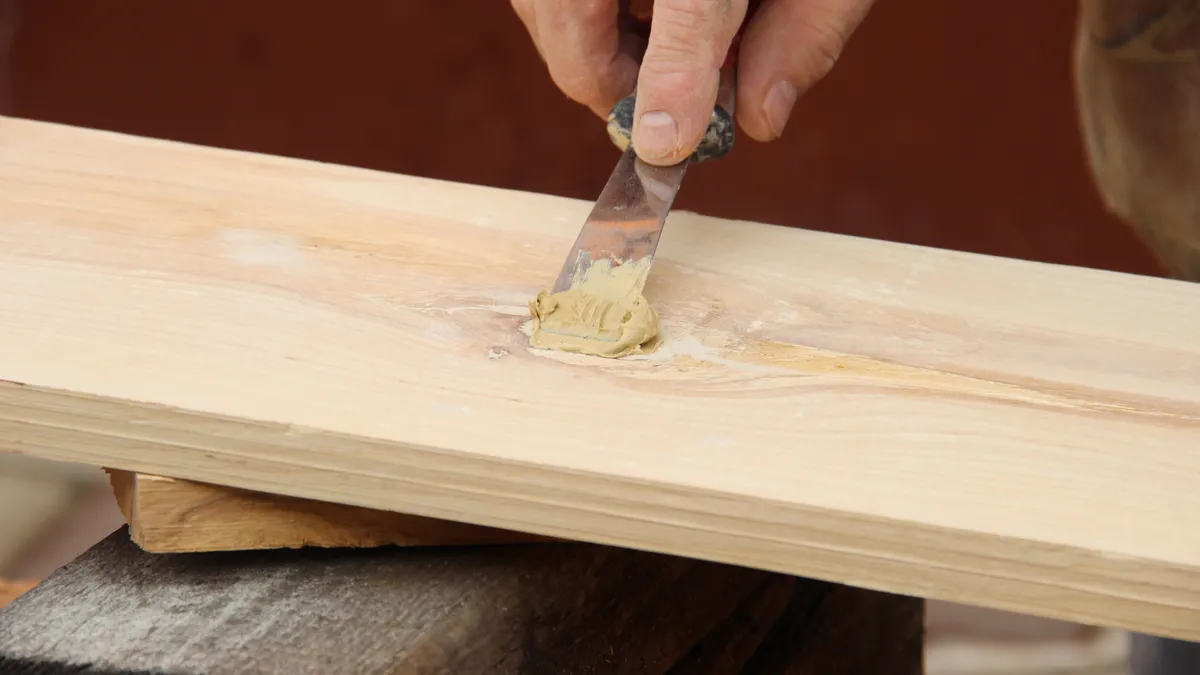 How To Fill Large Holes Gaps In Wood How To Fill Large Holes Gaps In Wood
