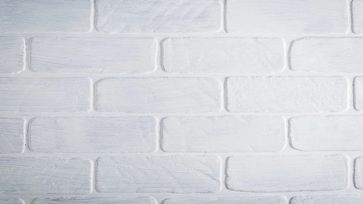 Painted Exterior Brick