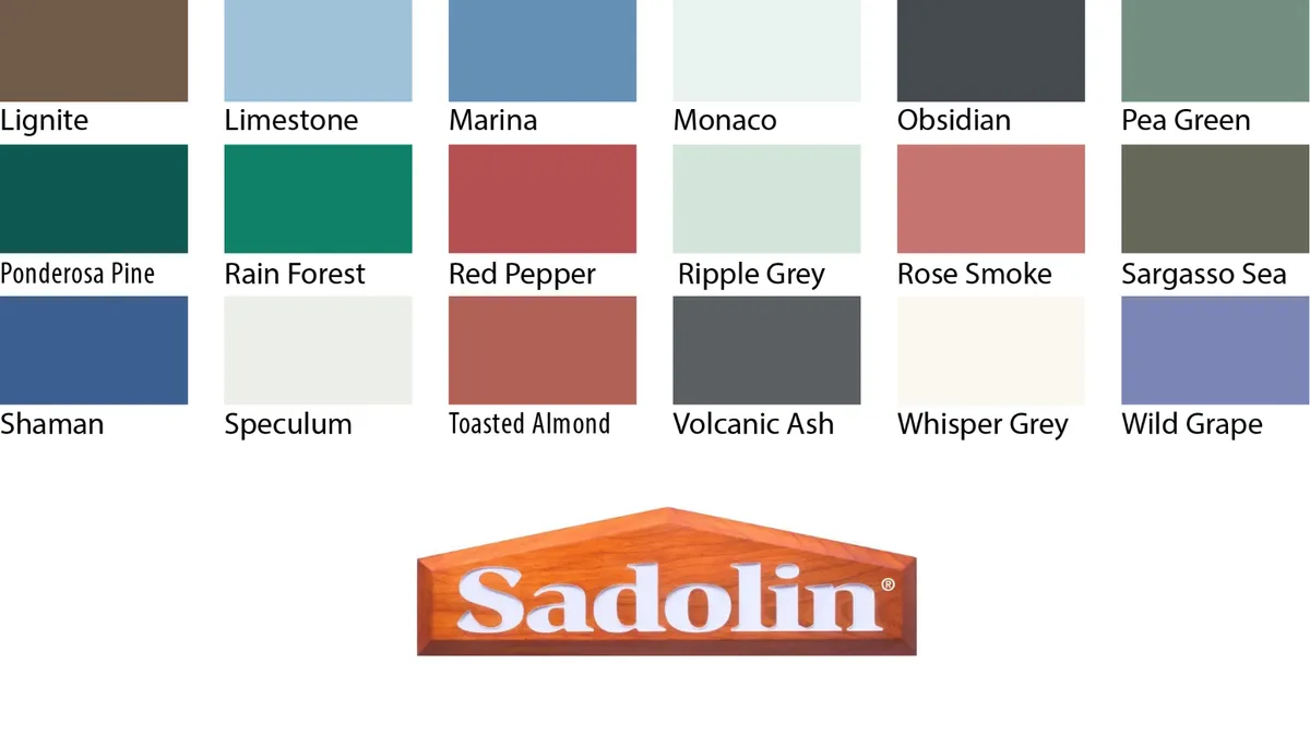 Sadolin Superdec Colour Chart 2 2