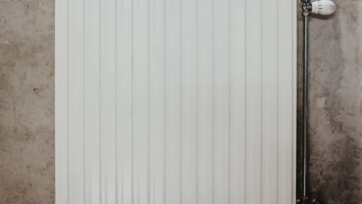 White radiator
