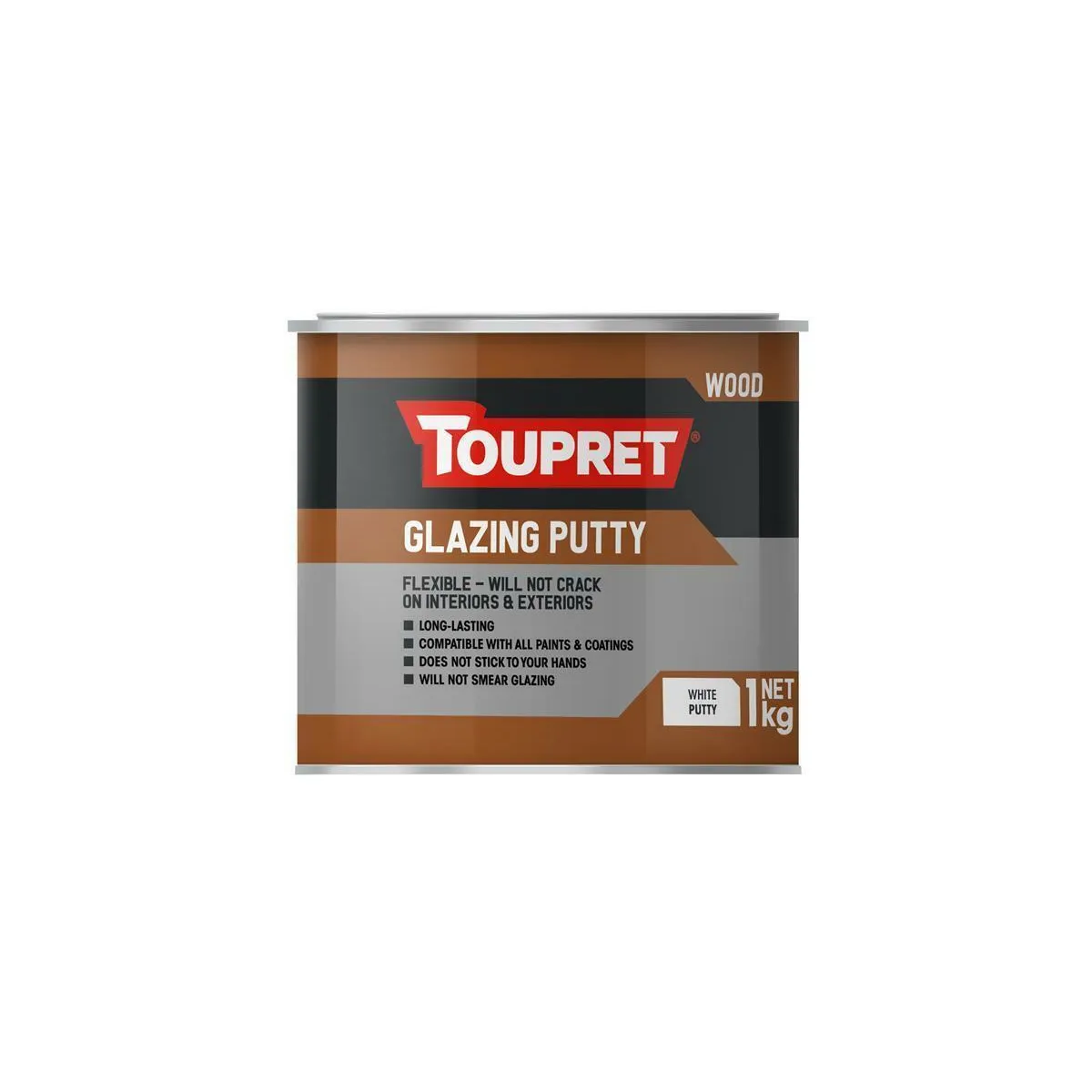 Pointing Putty 1KG Toupret Glazing Putty White