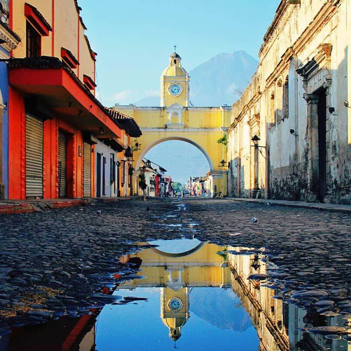 Antigua Guatemala Arch Street