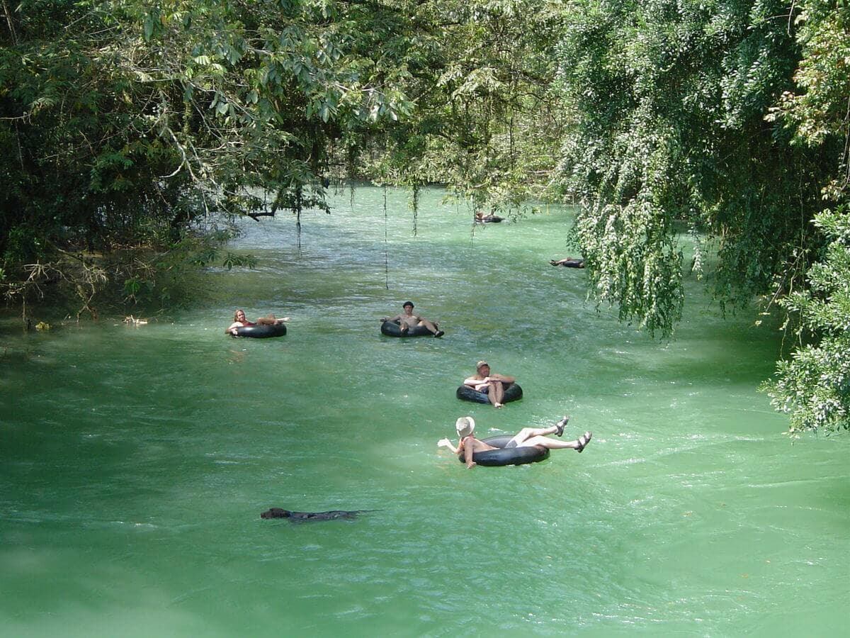 Coban river tubing