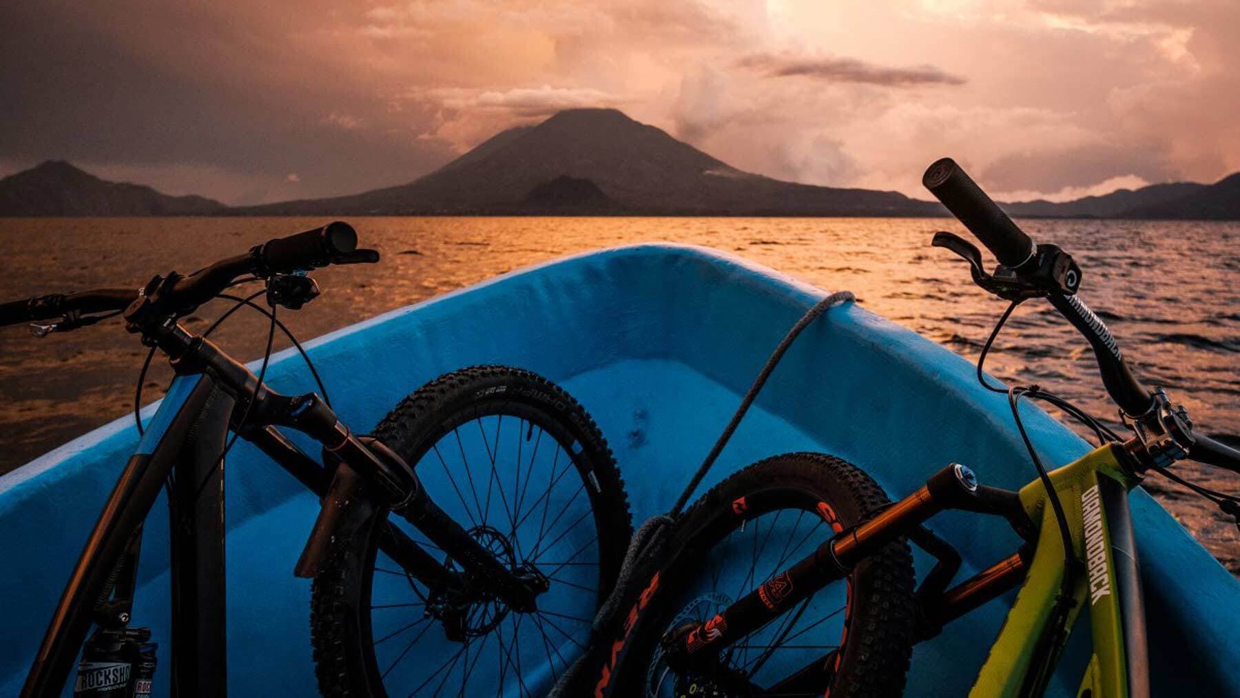 Lake Atitlan Bikes Boat