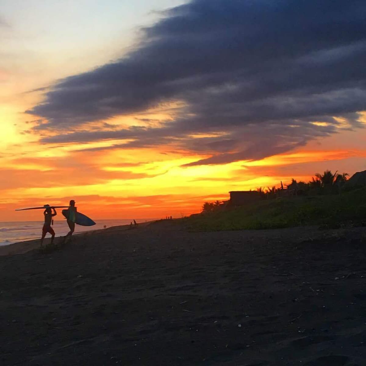 El Paredon Sunset Surf Session