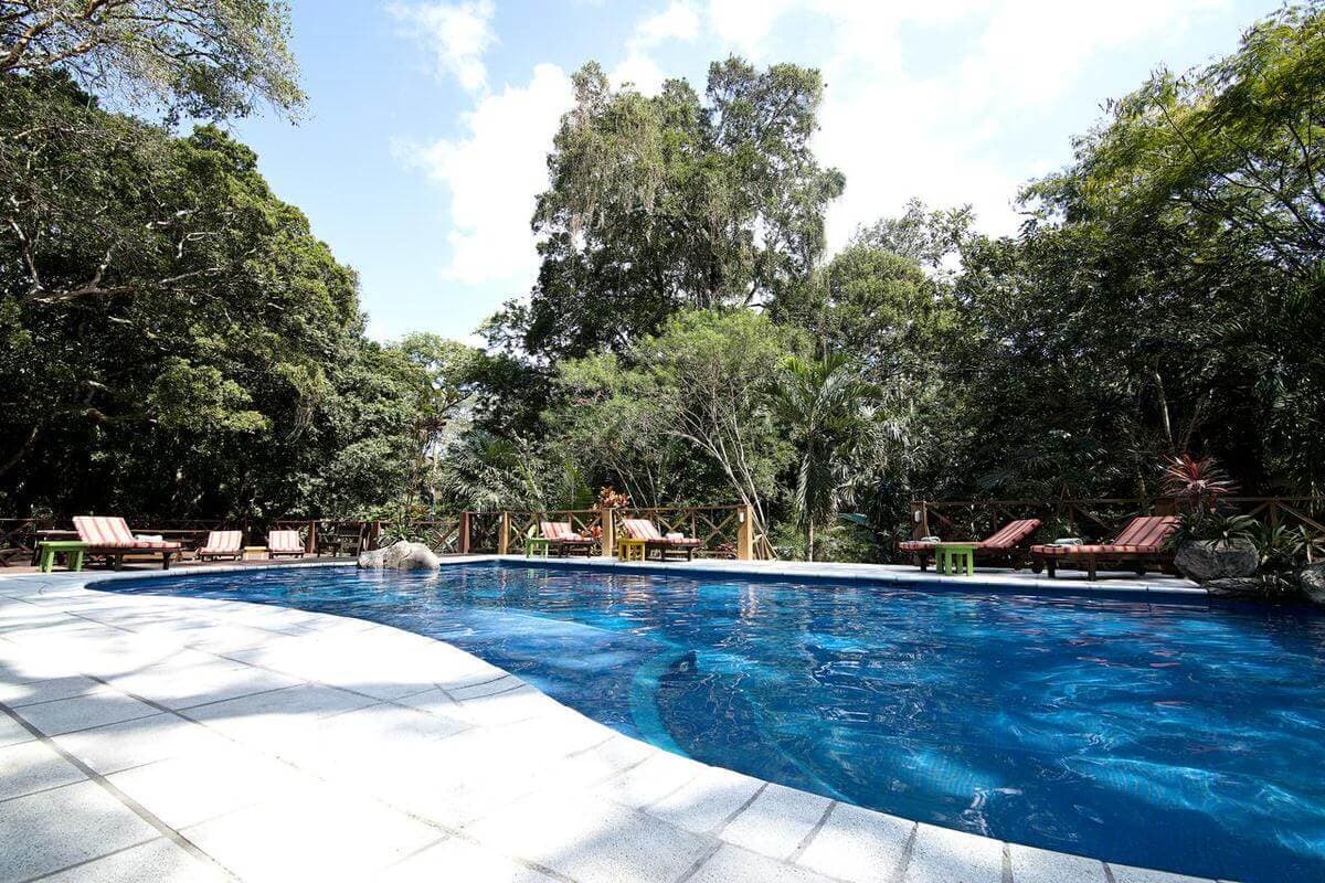 Tikal Hotel Jungle Lodge Pool