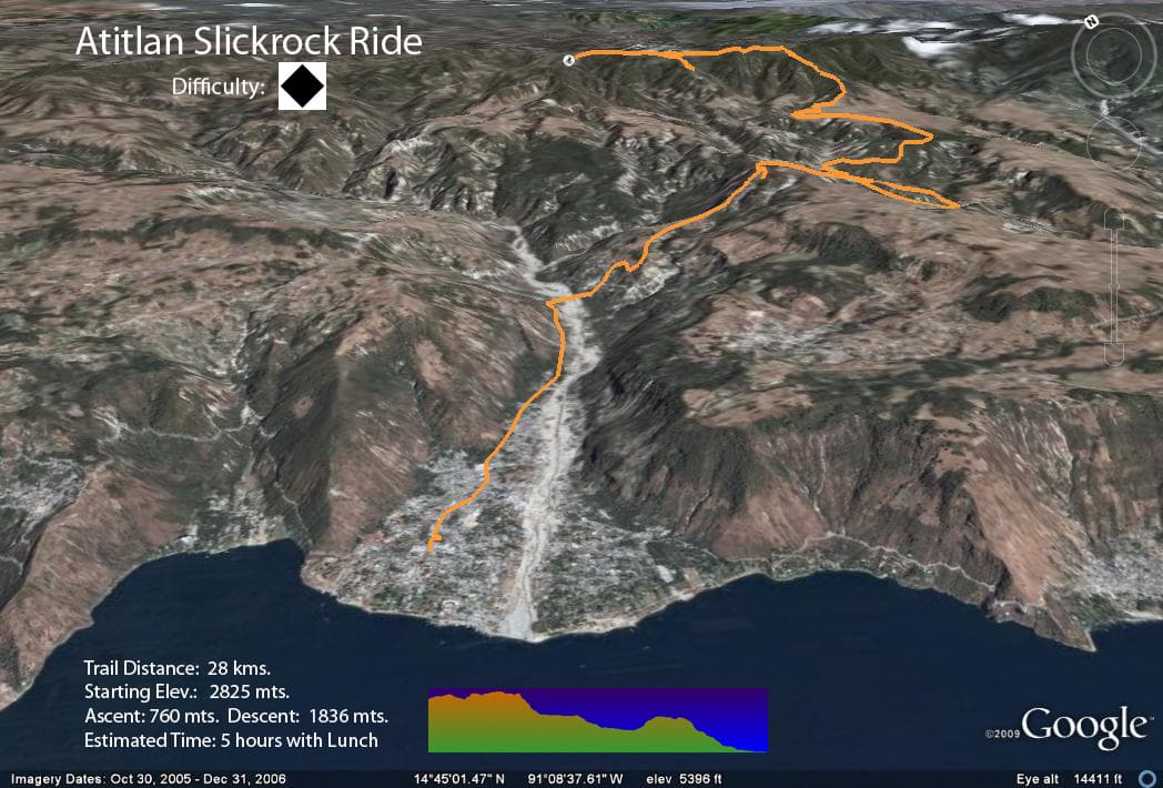 Atitlan Slickrock MTB Ride