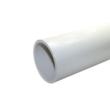 1.5 in. x 10 ft. White PVC SCH 40 Potable Pressure Water Pipe