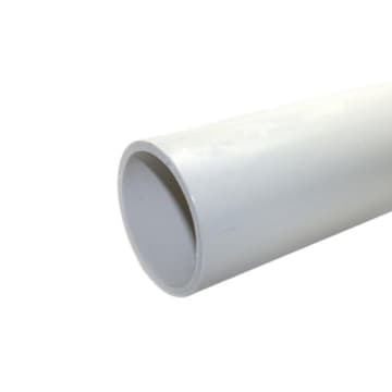 2 in. x 20 ft. White PVC SCH 40 Potable Pressure Water Pipe