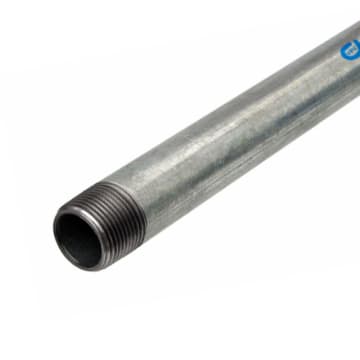 1 in. x 10 ft. Galvanized Steel Pipe
