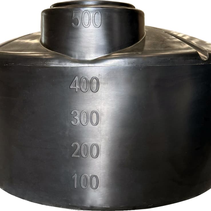 550 Gallon Water Storage Tank - Black [85-40703]