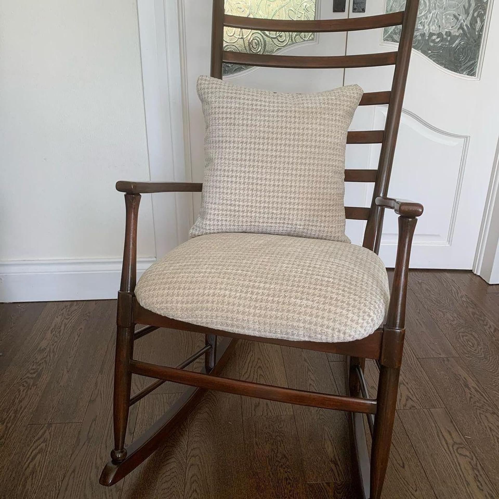 Dogtooth Rocking Chair