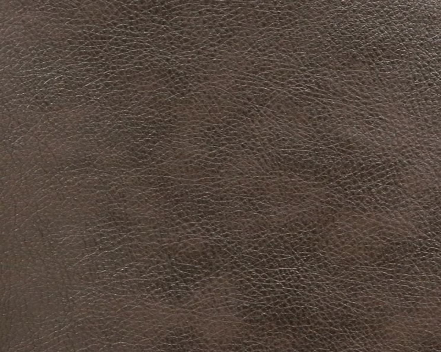 Mocha Faux Leather Fabric Monza 1287, Brown Leather Fabric
