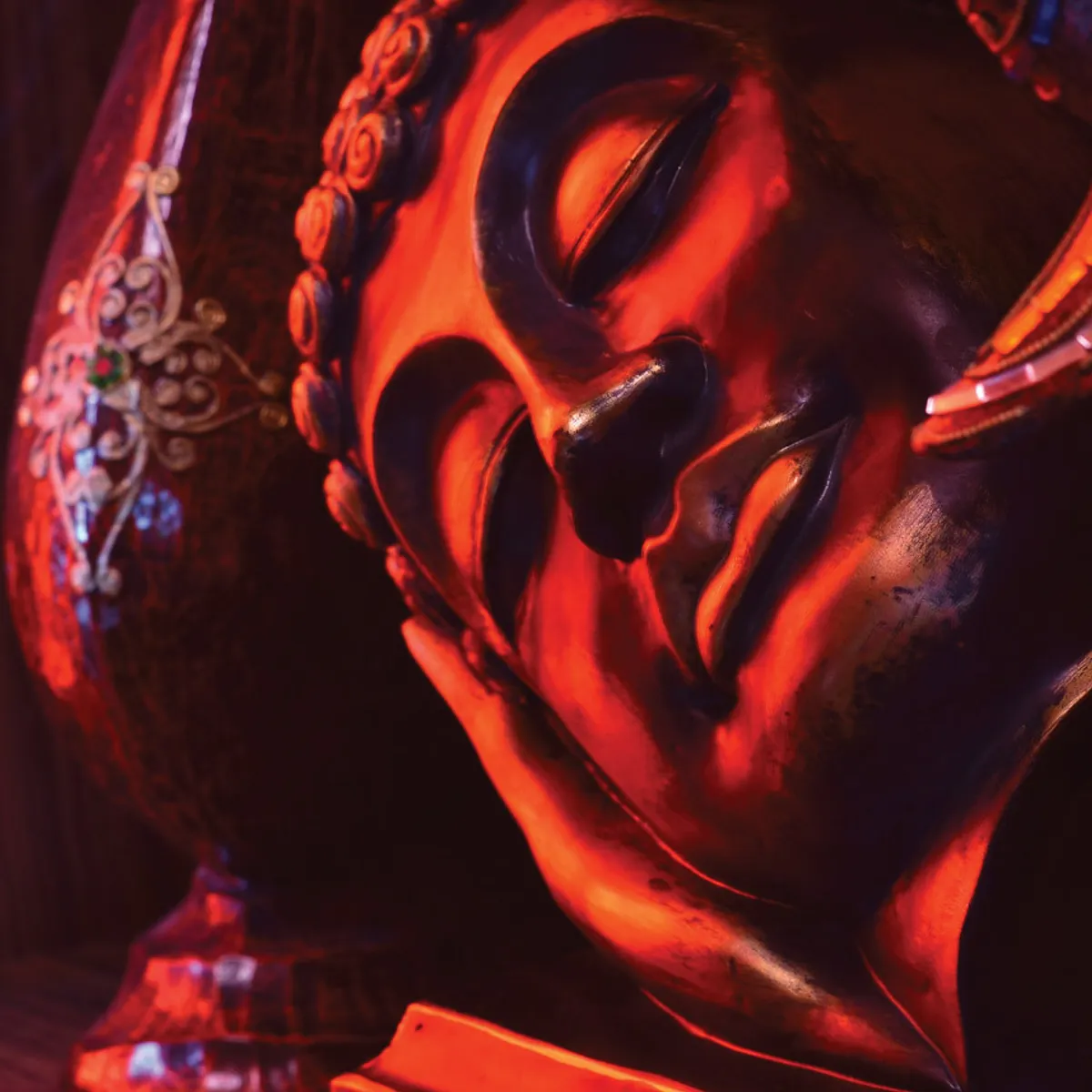 Vermillion Restaurant Statue