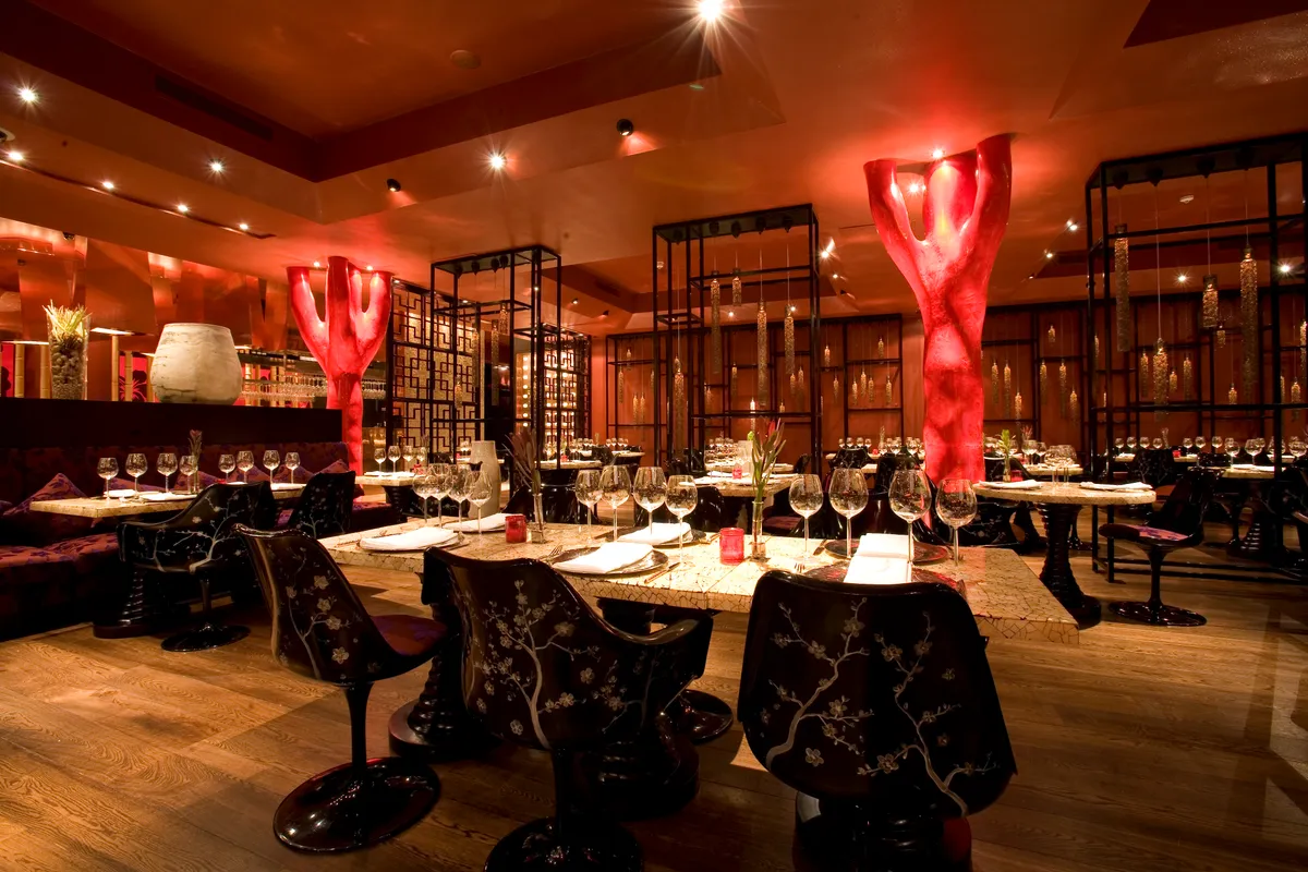 Vermillion Restaurant Manchester Tables