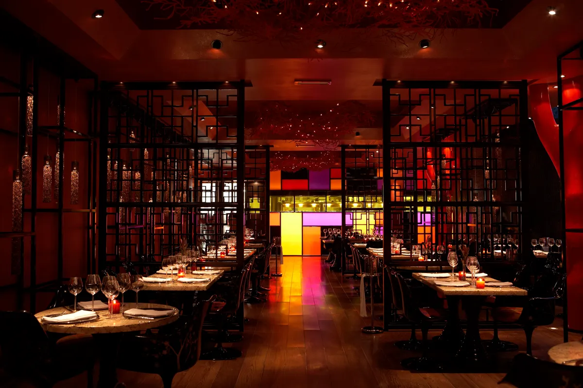 Vermillion Restaurant Tables