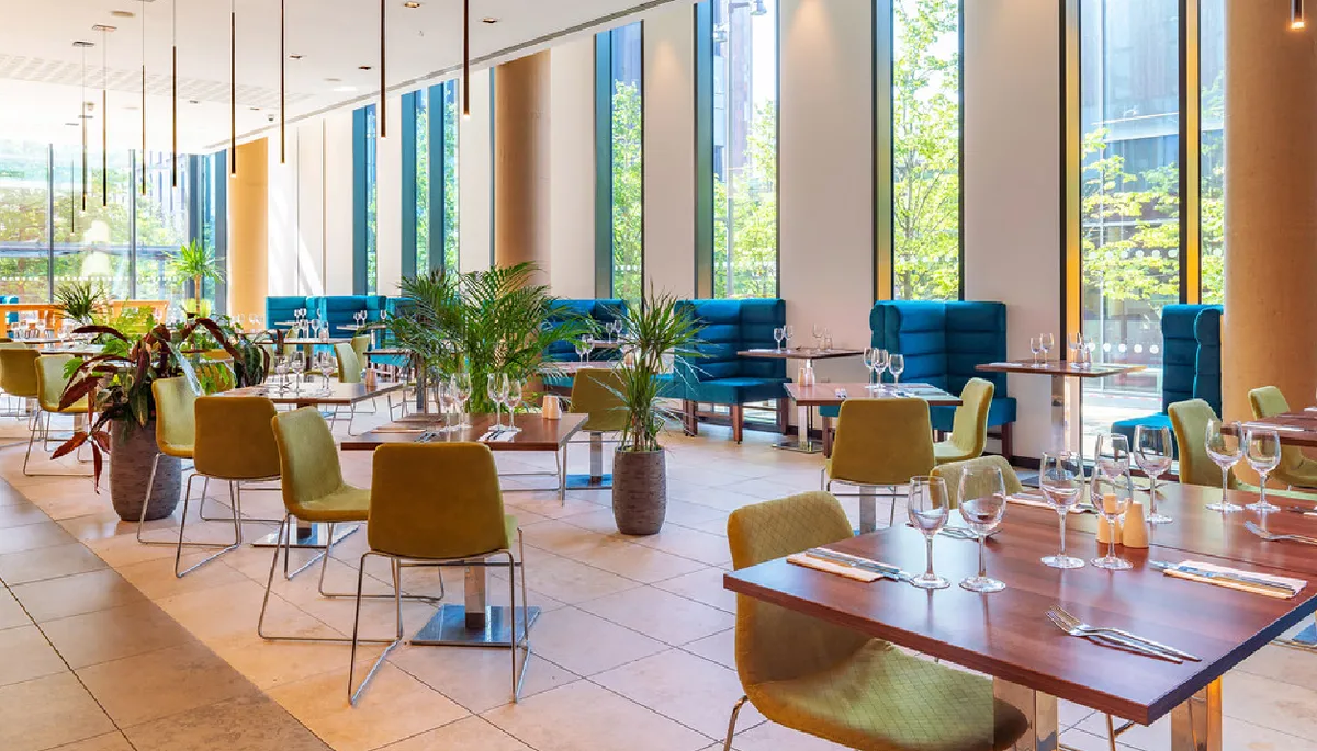 First street bar and kitchen interior