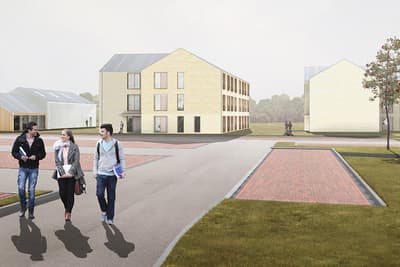 Landscape Riseholme College New Accommodation Design