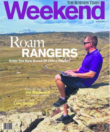 Mike's cover on the Business Times