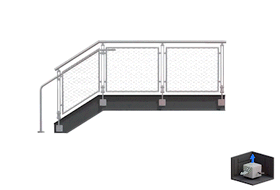 BLADE CableNet Railing System | VIVA Railings | VIVA Railings