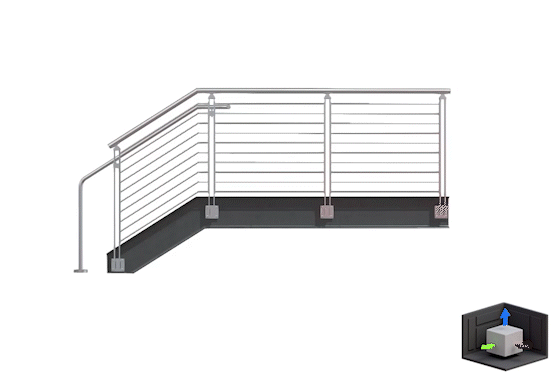 BLADE Stainless Steel Multiline Railing System | VIVA Railings