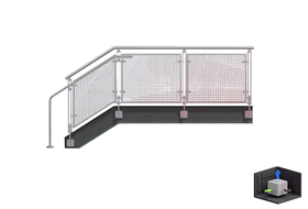 BLADE® Perforated Metal Panel Railing Systems | Viva… | VIVA Railings