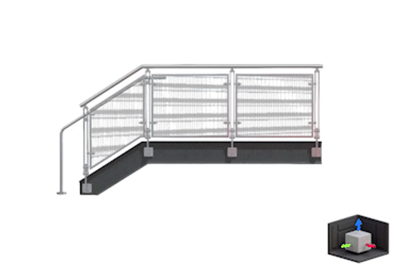 BLADE® Wire Mesh Railing System | Viva Railings | VIVA Railings