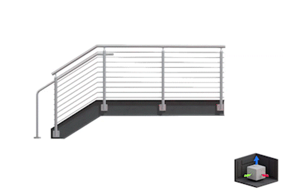 CIRCA® Horizontal Multiline Railing System - Viva… | VIVA Railings