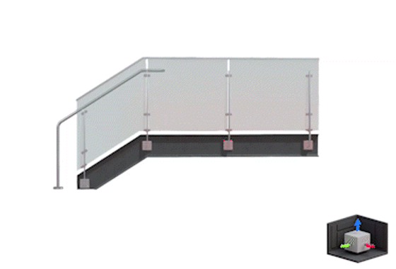 Solo Railing SOLO™ Stainless Steel Glass Railing | Viva Railings | VIVA Railings