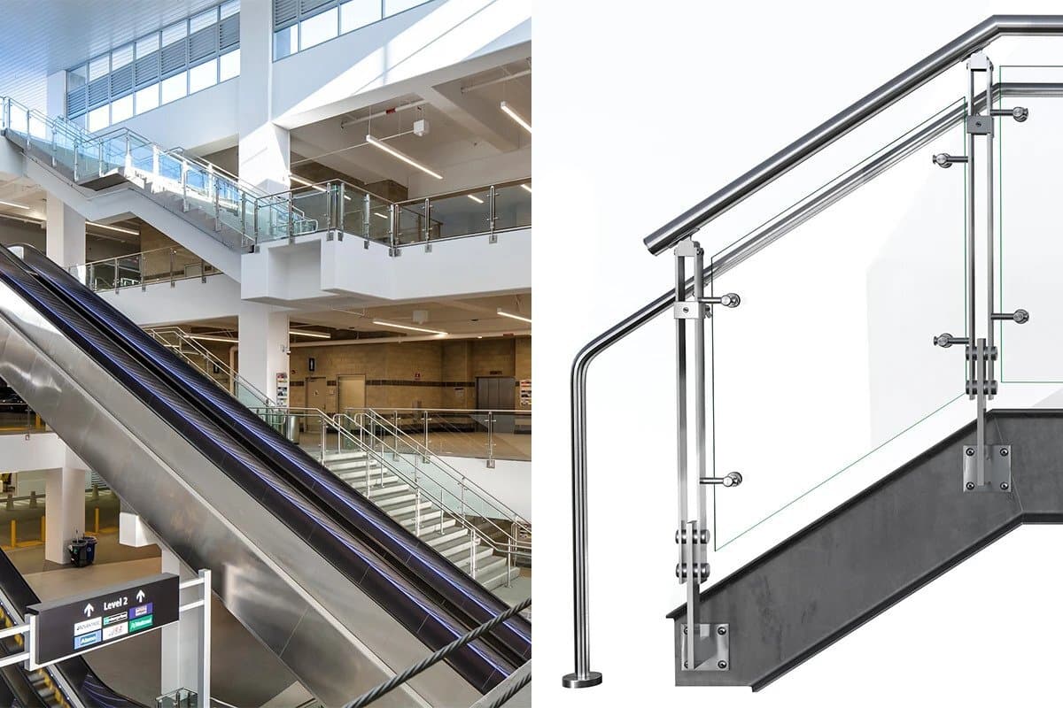 Column Railing Commercial Commercial Railing Systems: Types & Materials | Viva Railings