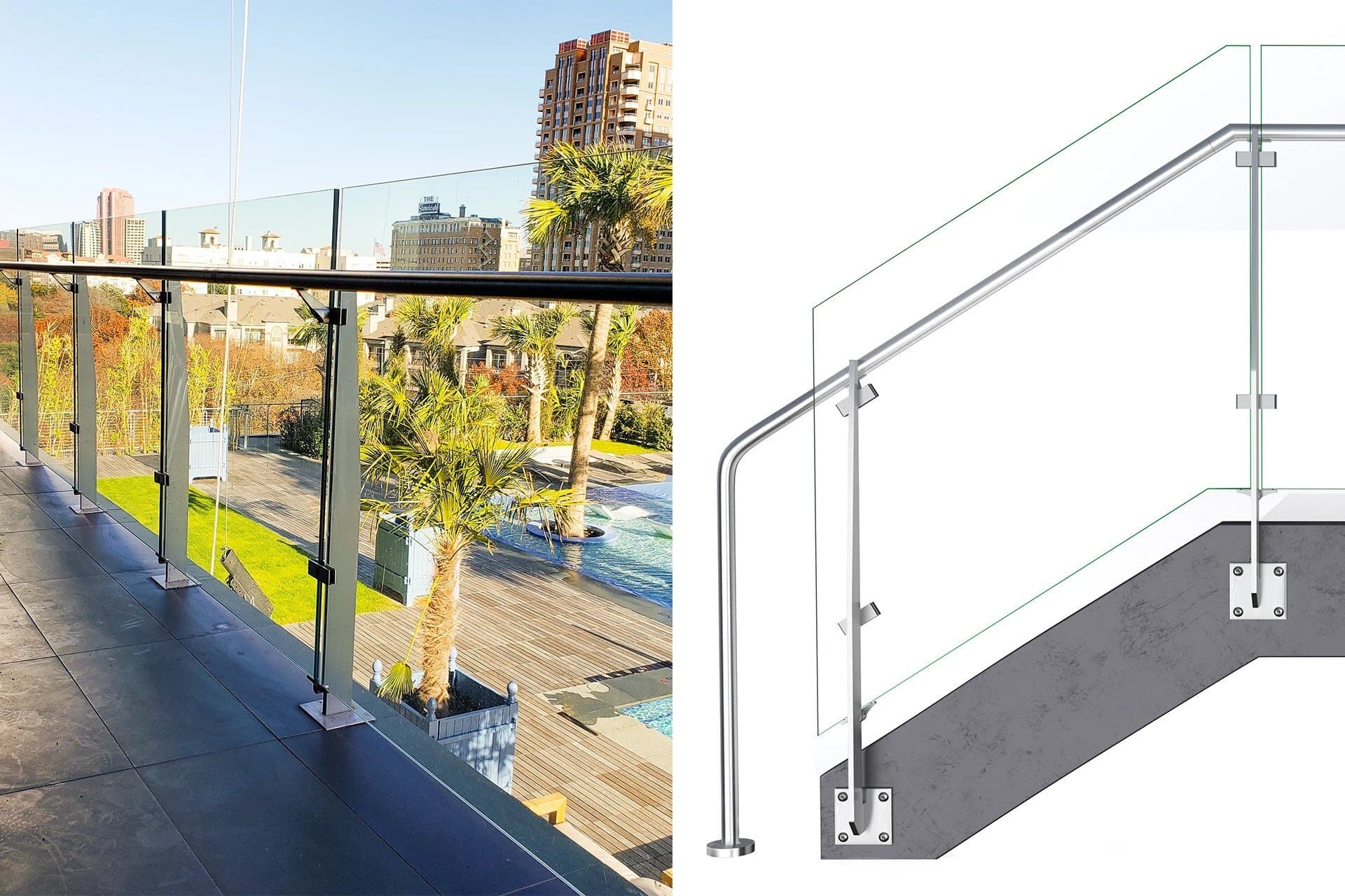 Glass Balcony Railing Systems 37