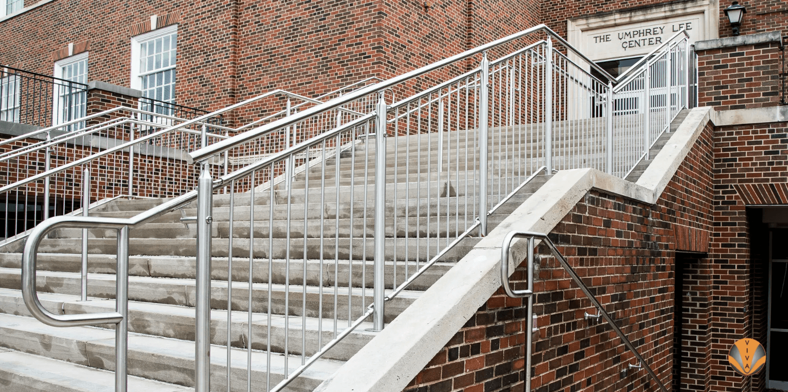 Modern Outdoor Railing for Staircase