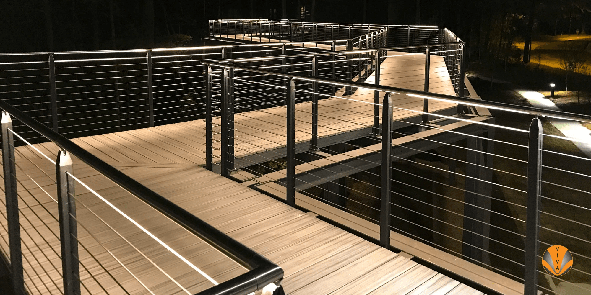 Cable Rails Production High-End Commercial Cable Railing Ideas and Designs | VIVA Railings