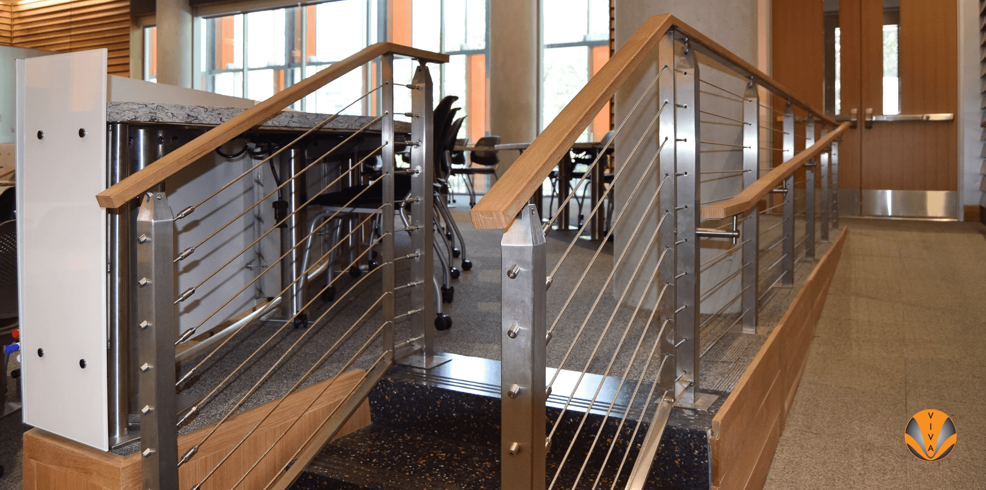 Modern Outdoor Railing with Picket System