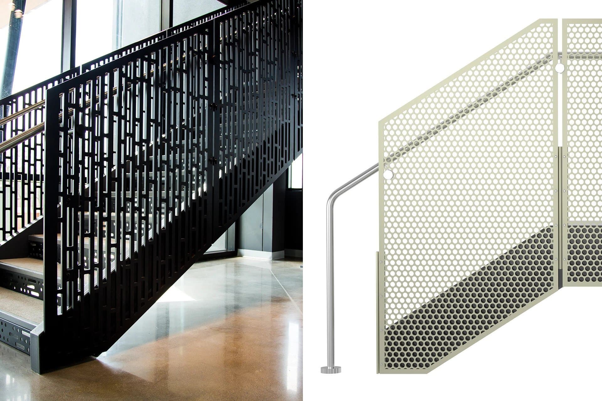 STRUC™ Commercial Metal Panel Railing System