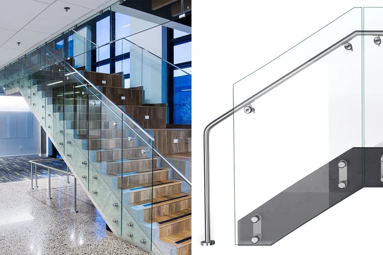 Commercial Stair Railing Systems, Designs, Ideas & Code Requirements