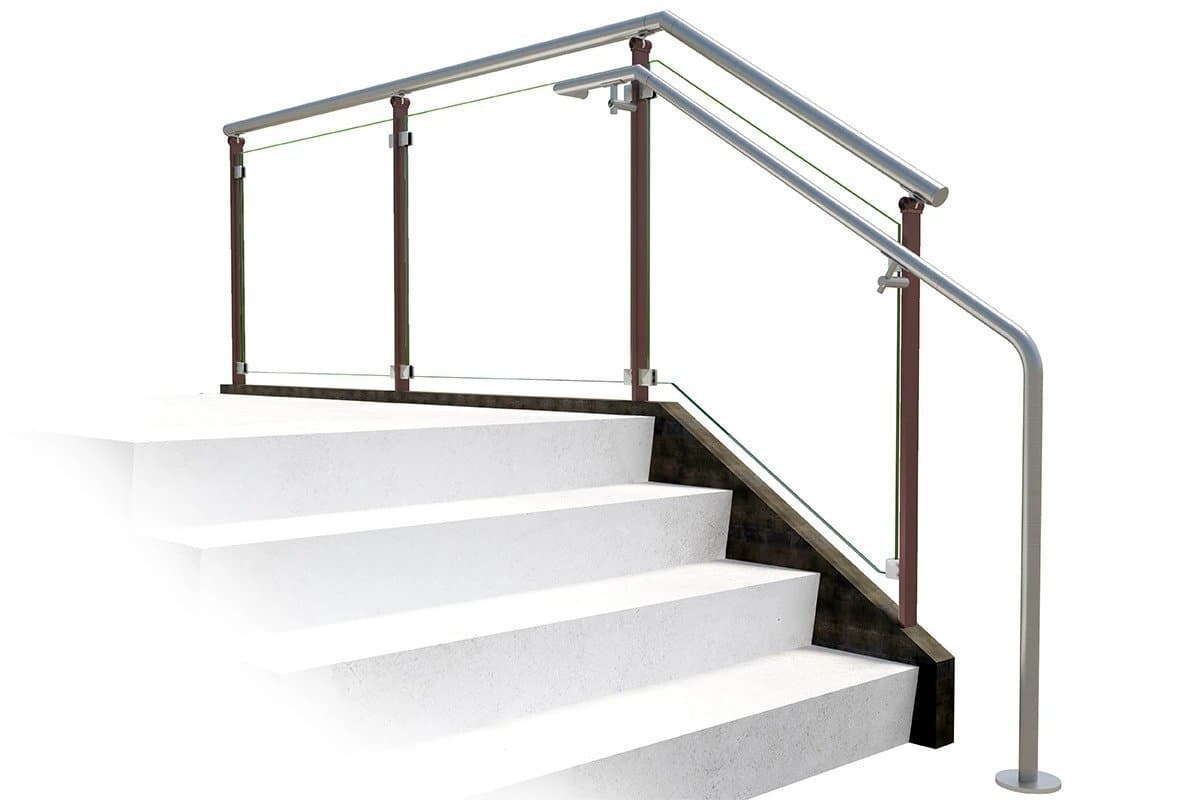 Commercial Glass Stair Railing - Provide Superior Safety