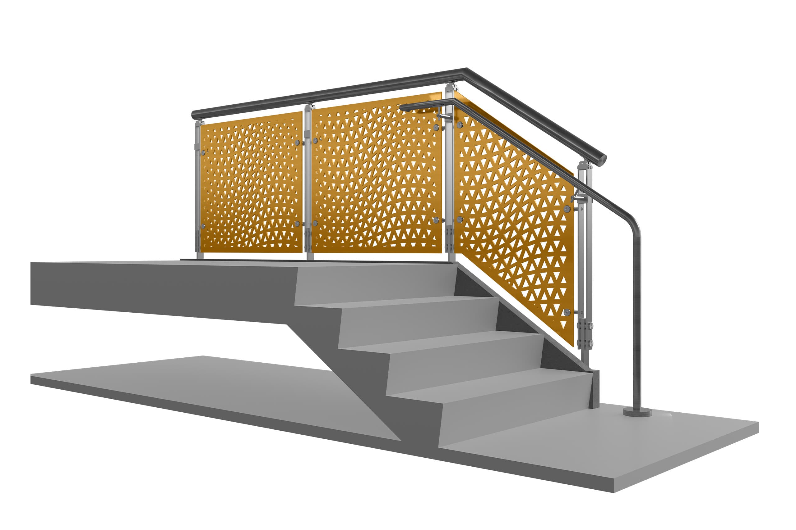 BLADE™ Laser Cut Metal Panel Railing System | Viva… | VIVA Railings