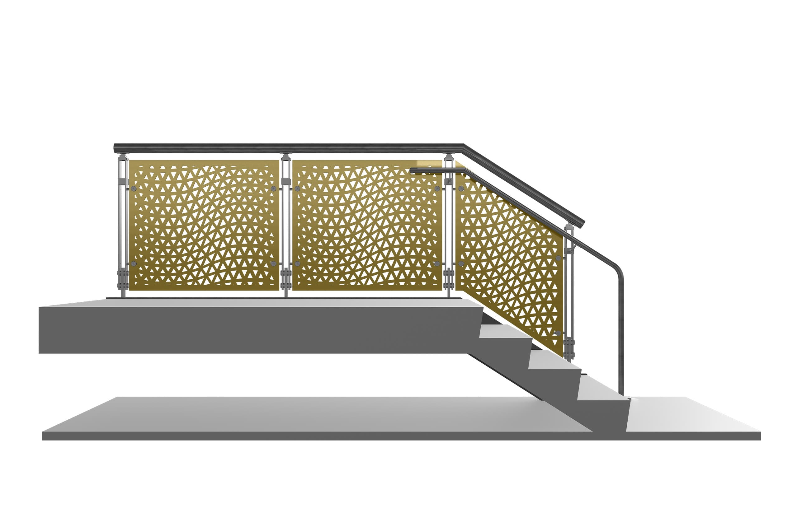 BLADE™ Laser Cut Metal Panel Railing System | Viva… | VIVA Railings