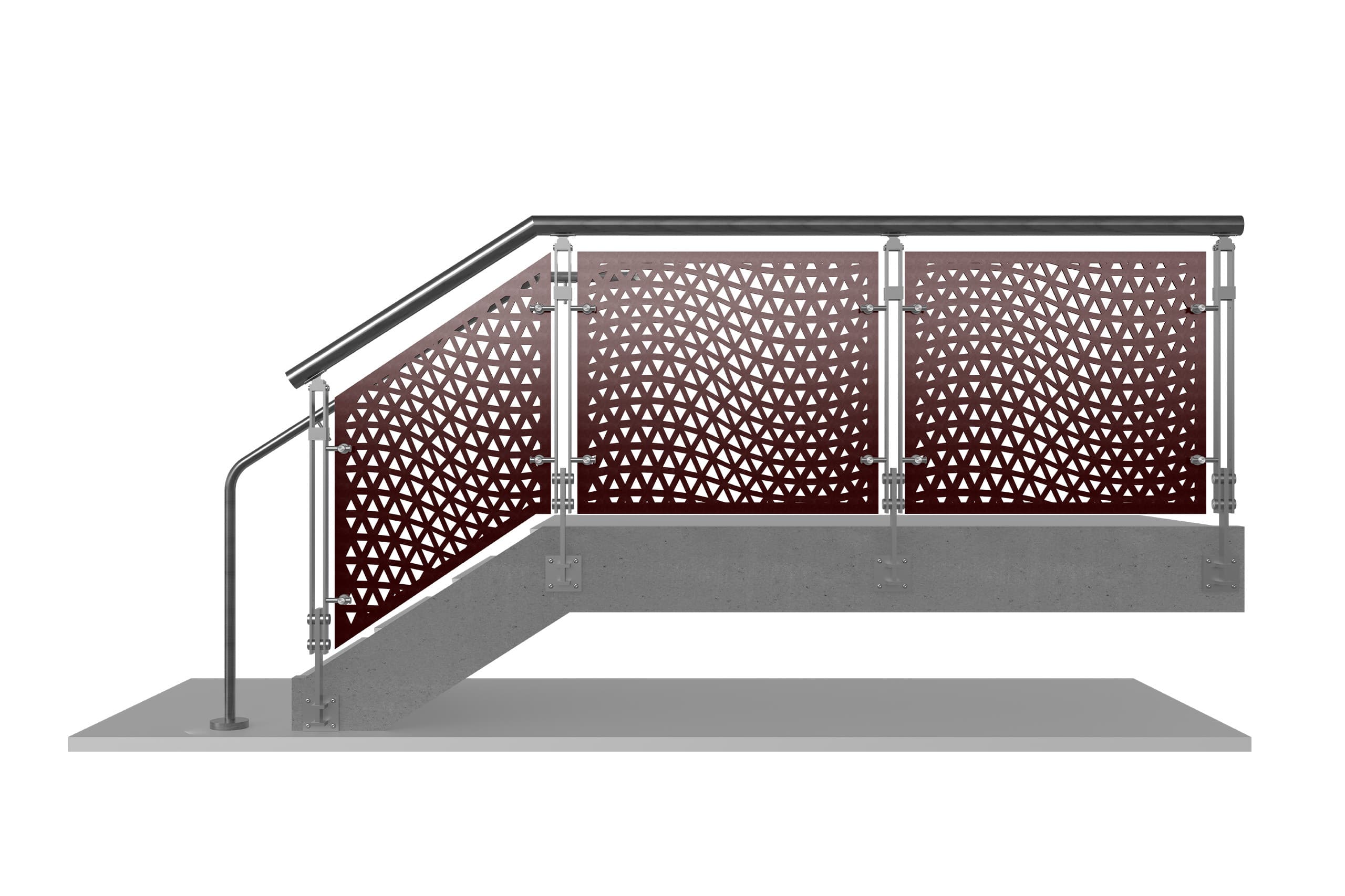 BLADE™ Laser Cut Metal Panel Railing System | Viva… | VIVA Railings