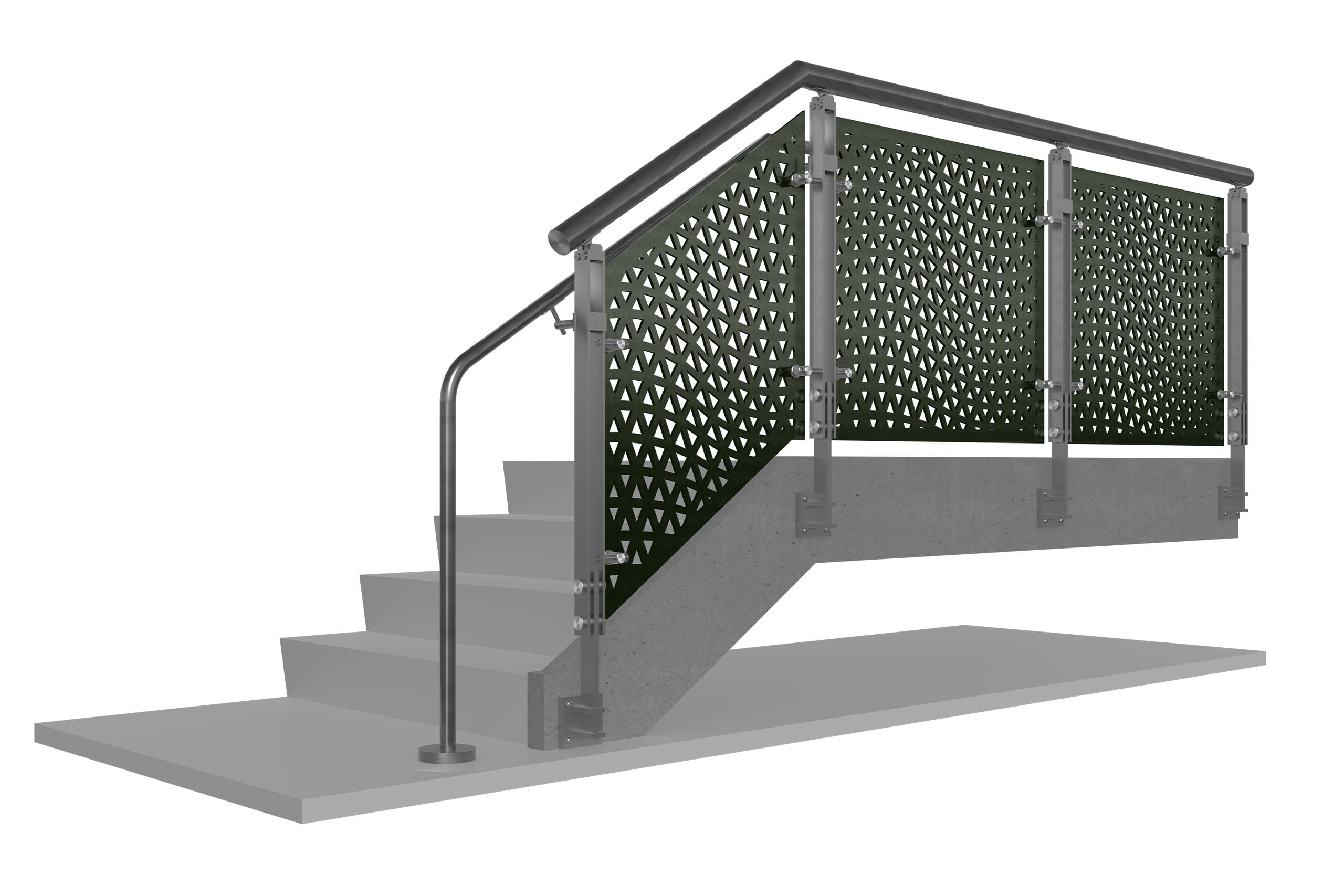 BLADE™ Laser Cut Metal Panel Railing System | Viva… | VIVA Railings