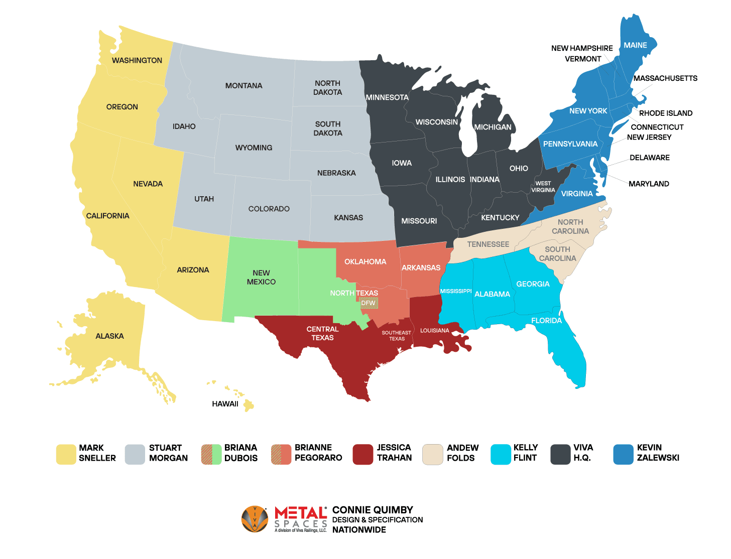 VIVA RAILINGS BDM REGION DISTRIBUTION V7 OUTLINE no jeff