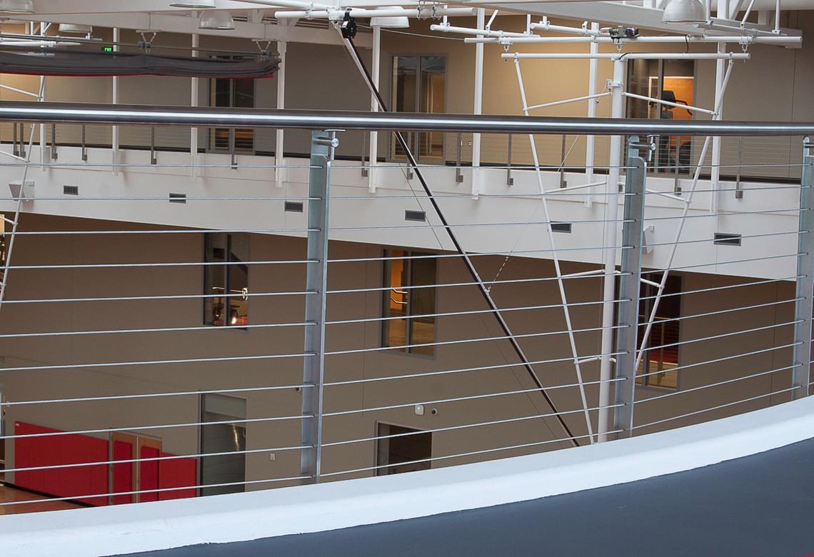 Eight Pointed Railing Metal Panel Railing Systems | Viva Railings